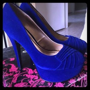 Qupid Blue Heels 💙